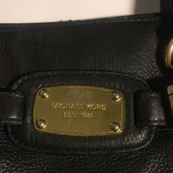 MICHAEL KORS HAMILTON LARGE SOFT LEATHER SATCHEL - Picture 2 of 7